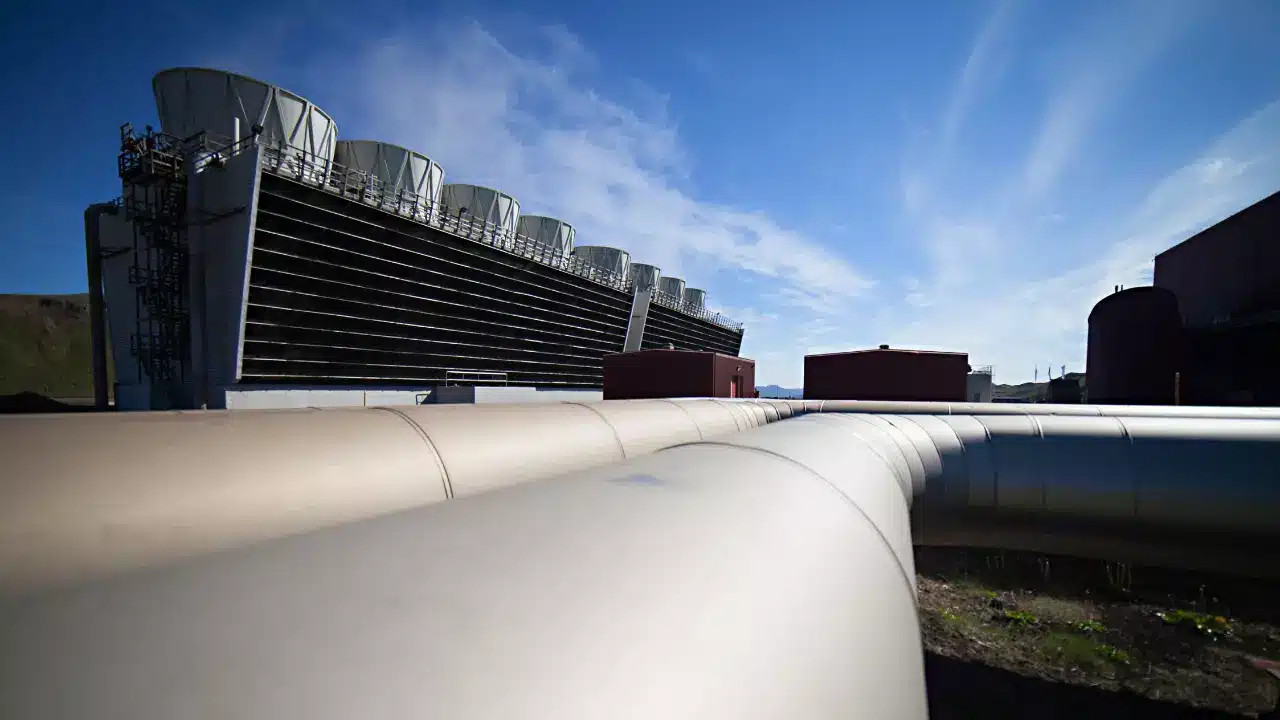 tube en acier et géothermie