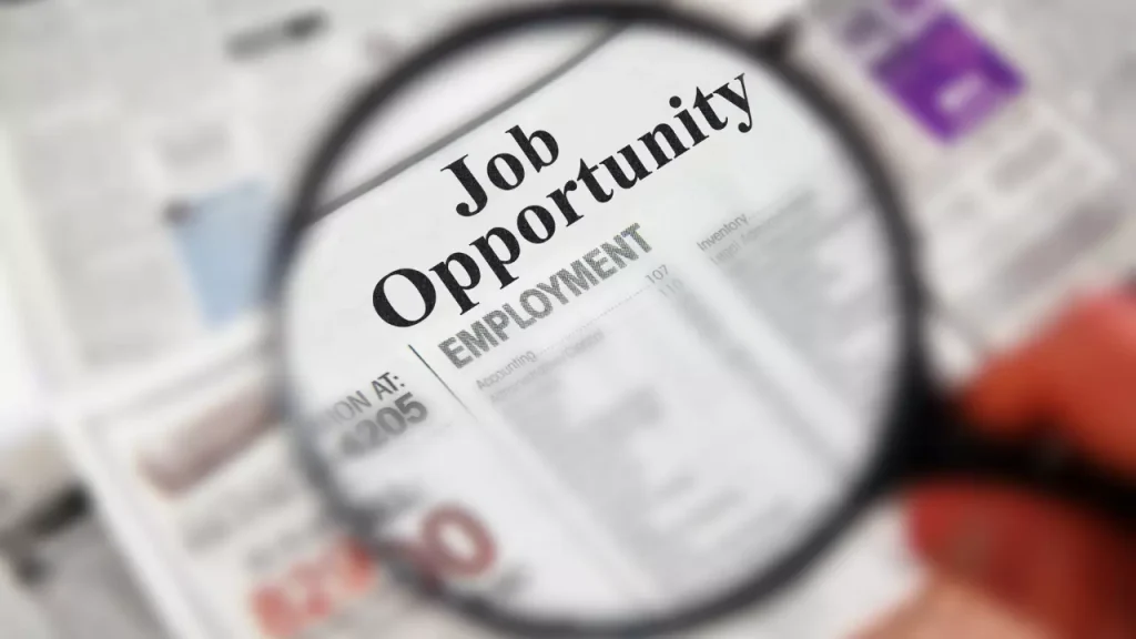 création d'emplois