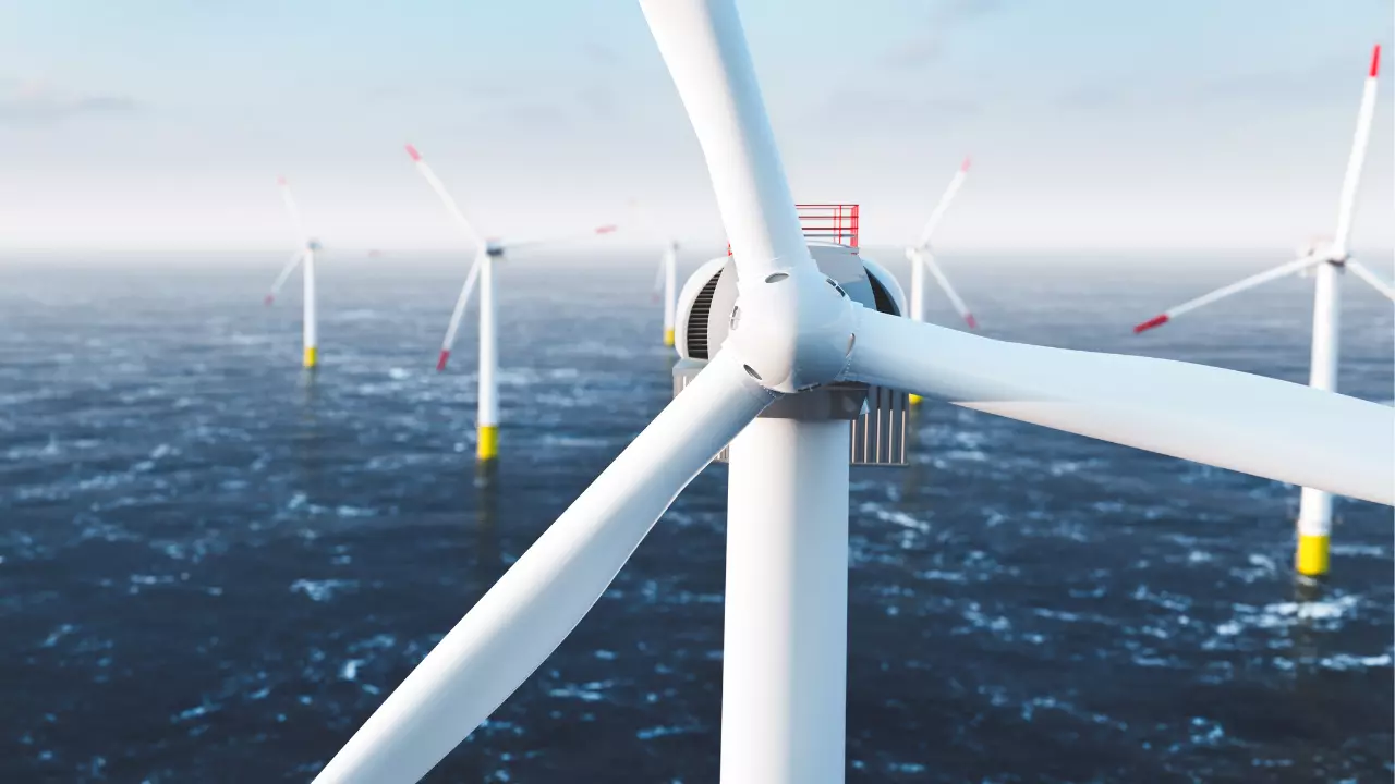 tube en acier dans l'énergie éolienne offshore