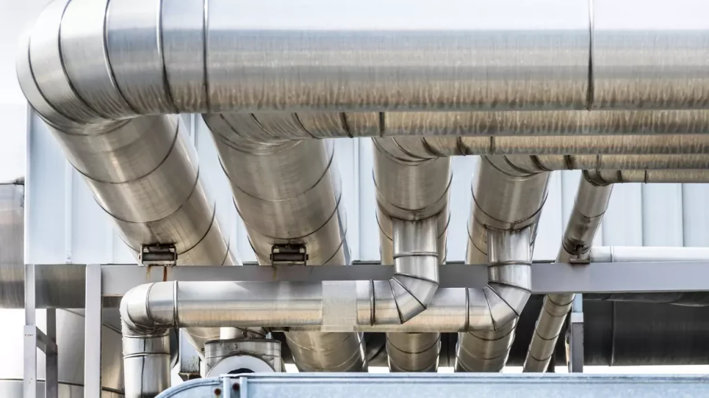 tube en acier industrie chimique
