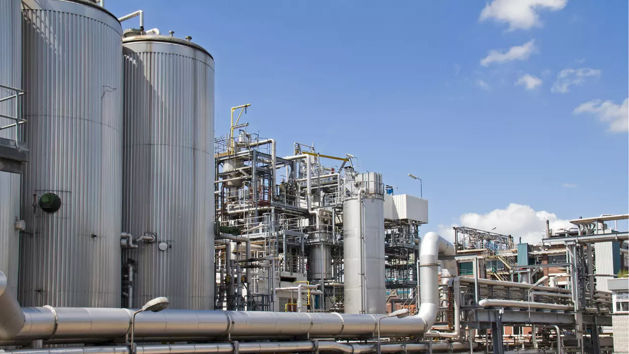 tube en acier industrie chimique